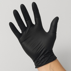 Guanti in nitrile nero