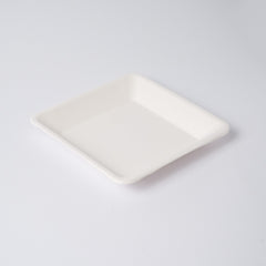 Piatto BIO in polpa quadrato 16x16